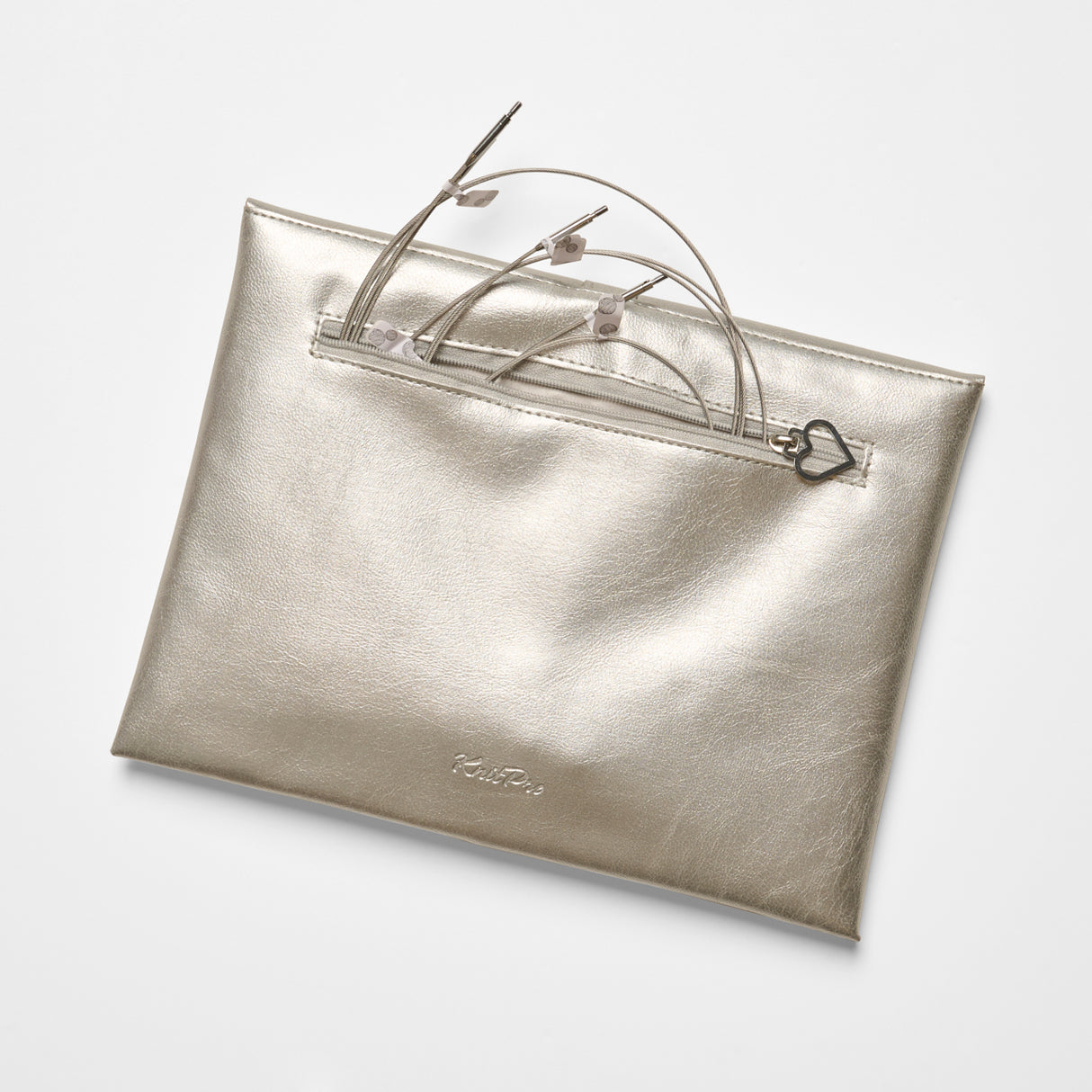 Amore Red Wooden Utbytbara Rundstickor Set 3.50-8.00mm