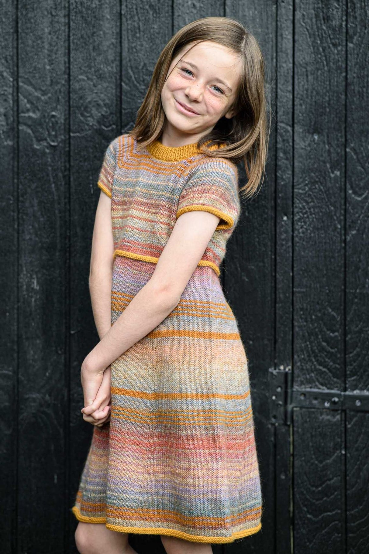 Lavendel Klänning - Mönster