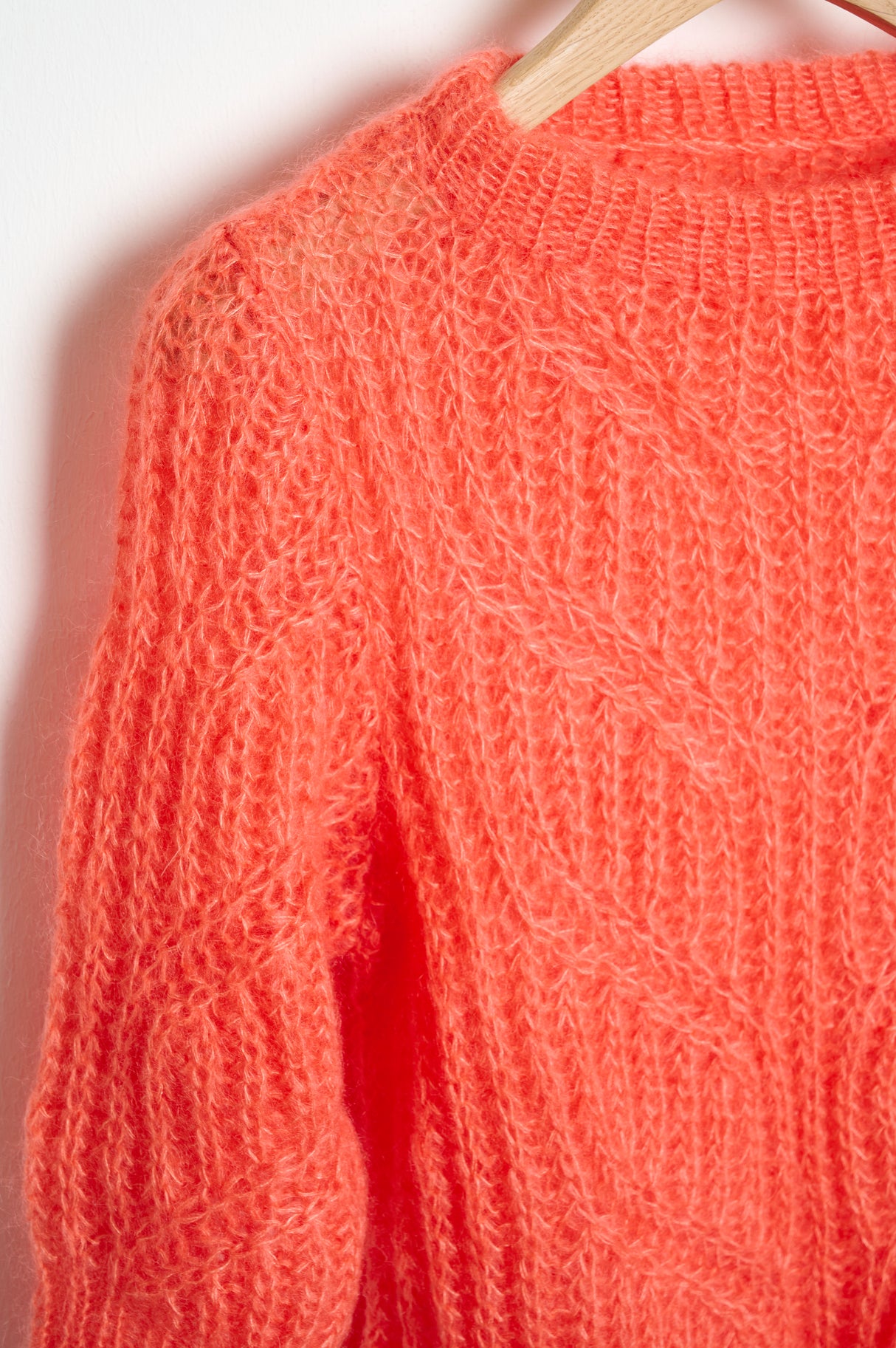 Patentstickad Top med mönster