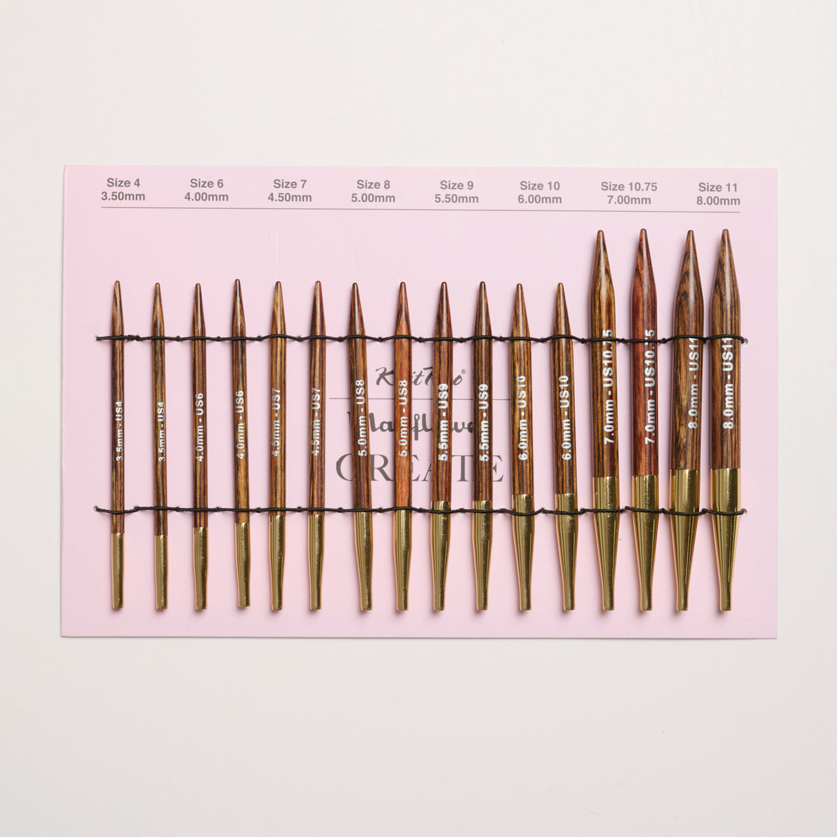 Mayflower Create Amber Utbytbara Rundstickor Set