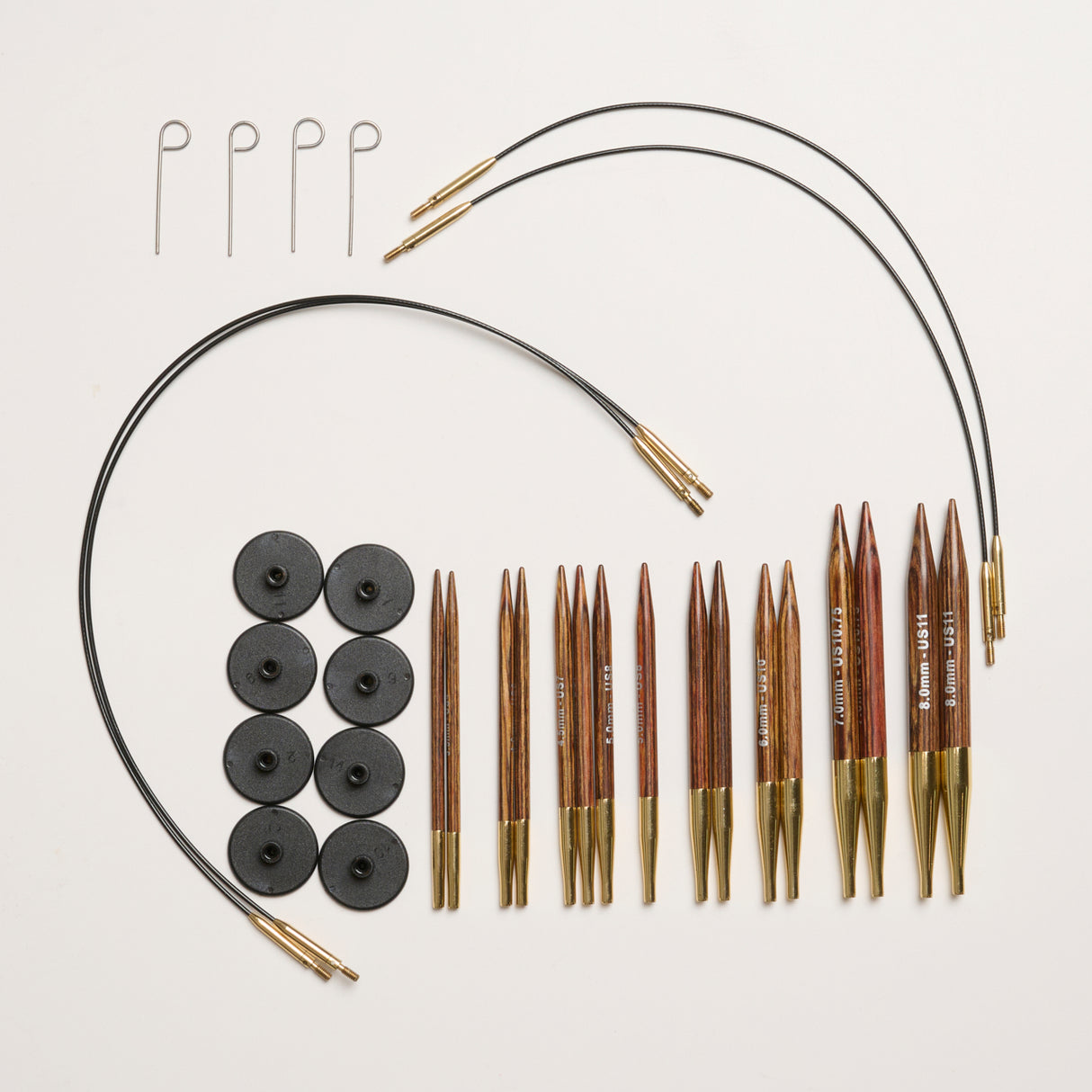 Mayflower Create Amber Utbytbara Rundstickor Set