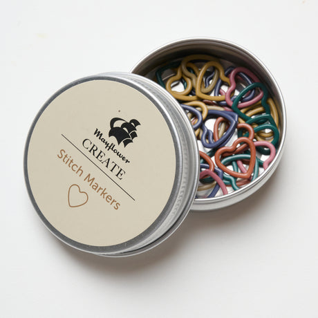 Mayflower Create maskmarkörer metallhjärta -formade 42 st. - Mix 2