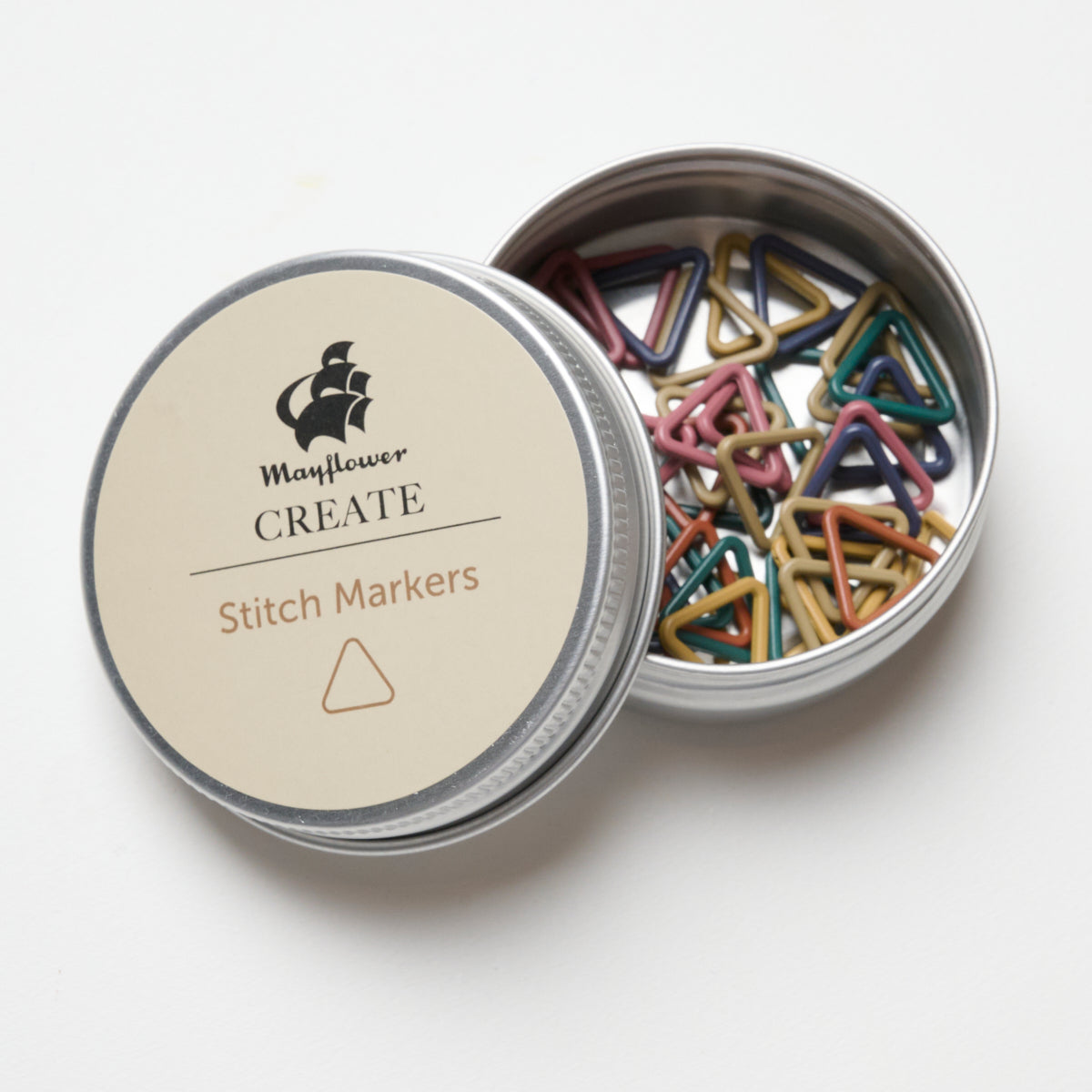 Mayflower Create maskmarkörer metall triangulära 42 st. - Mix 2