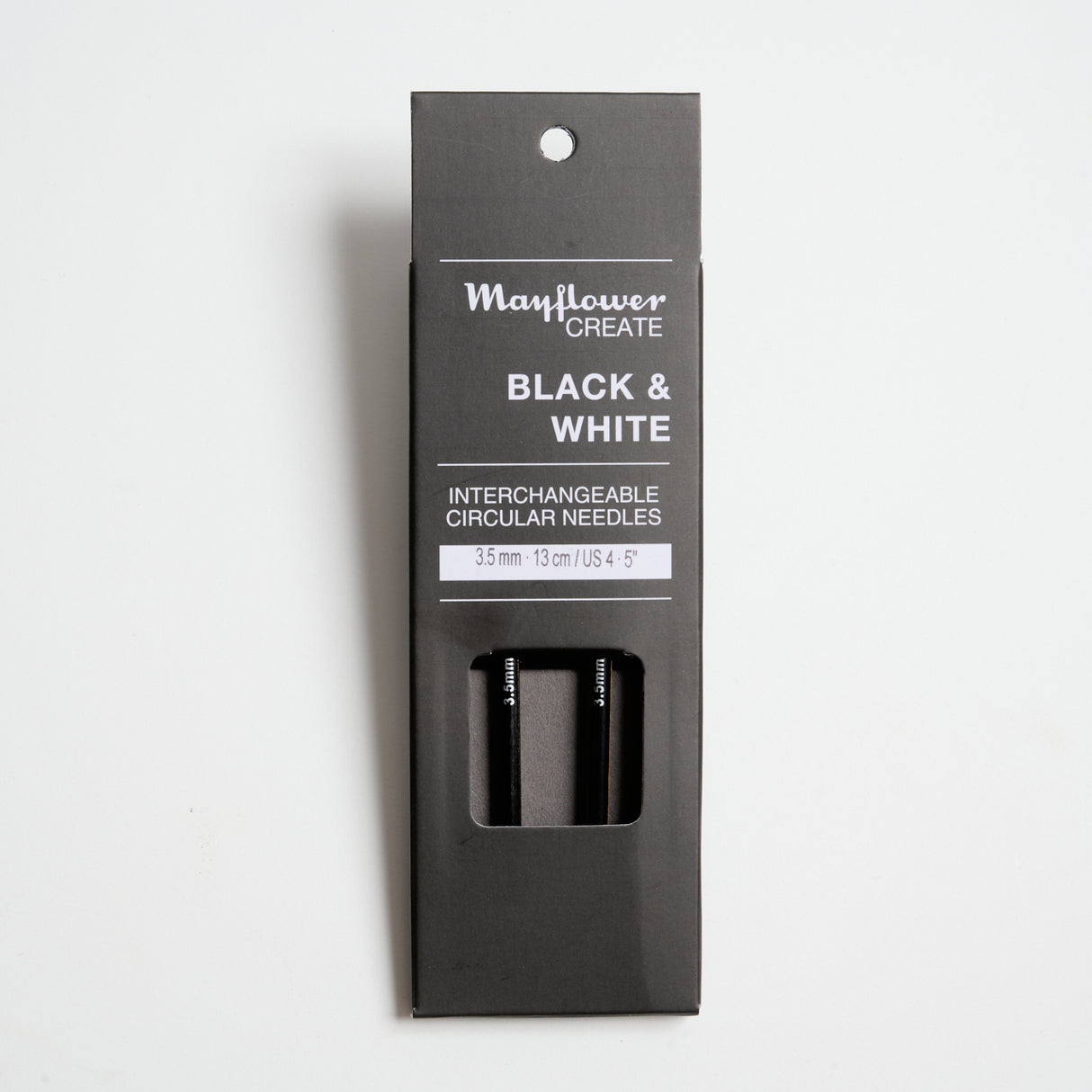 Create Black & White Utbytbara Rundstickor