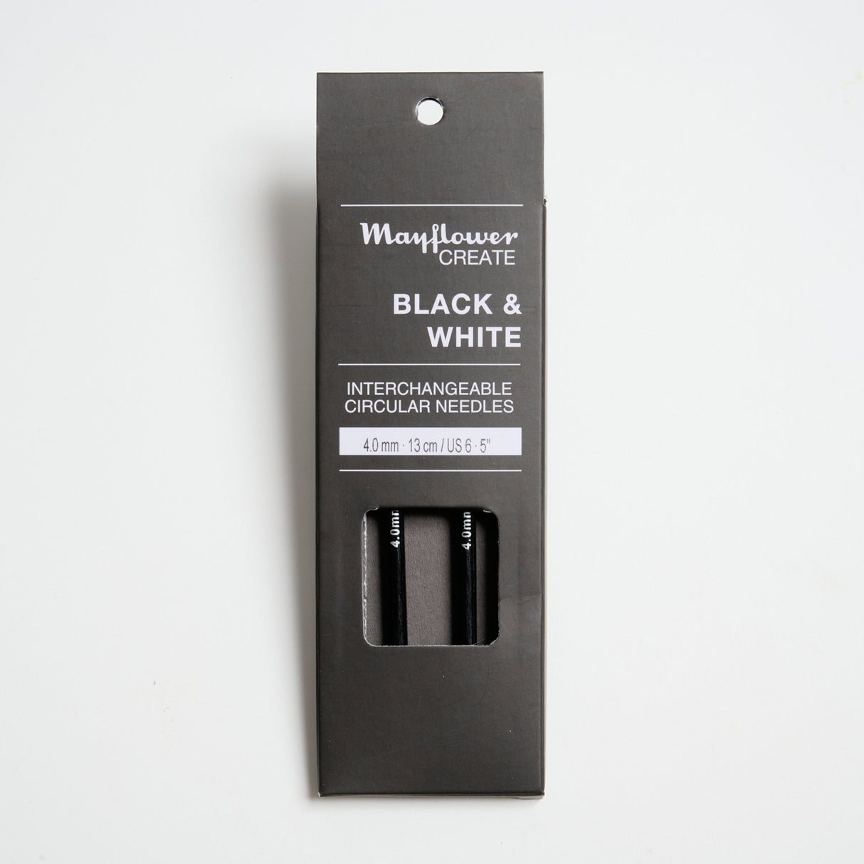 Create Black & White Utbytbara Rundstickor