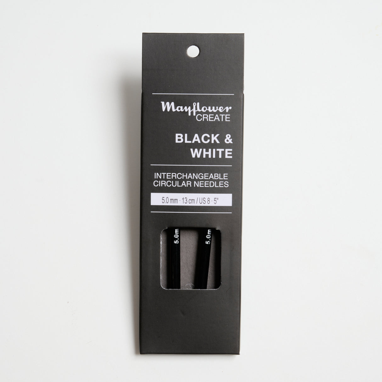 Create Black & White Utbytbara Rundstickor