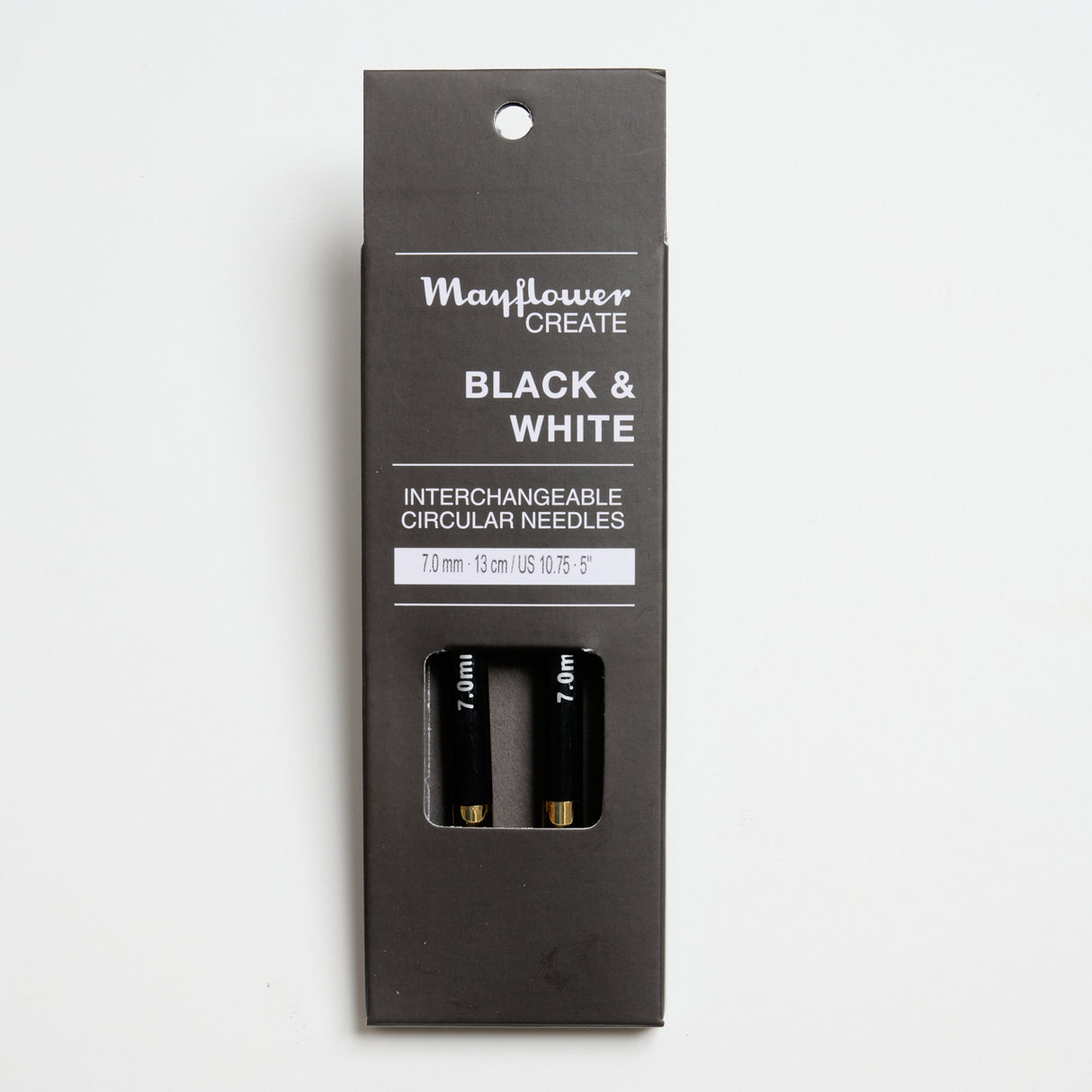 Create Black & White Utbytbara Rundstickor