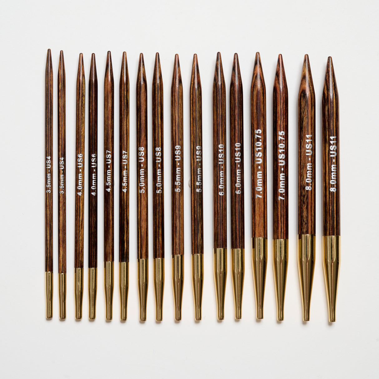 Mayflower Create Amber Utbytbara Rundstickor Set