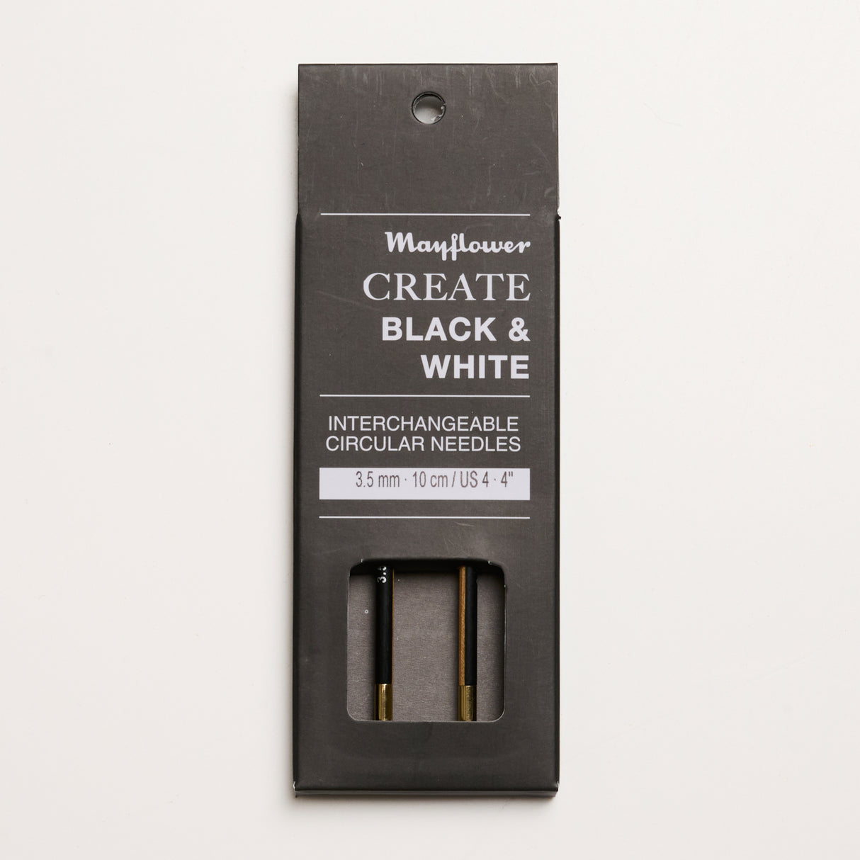 Create Black & White Utbytbara Rundstickor