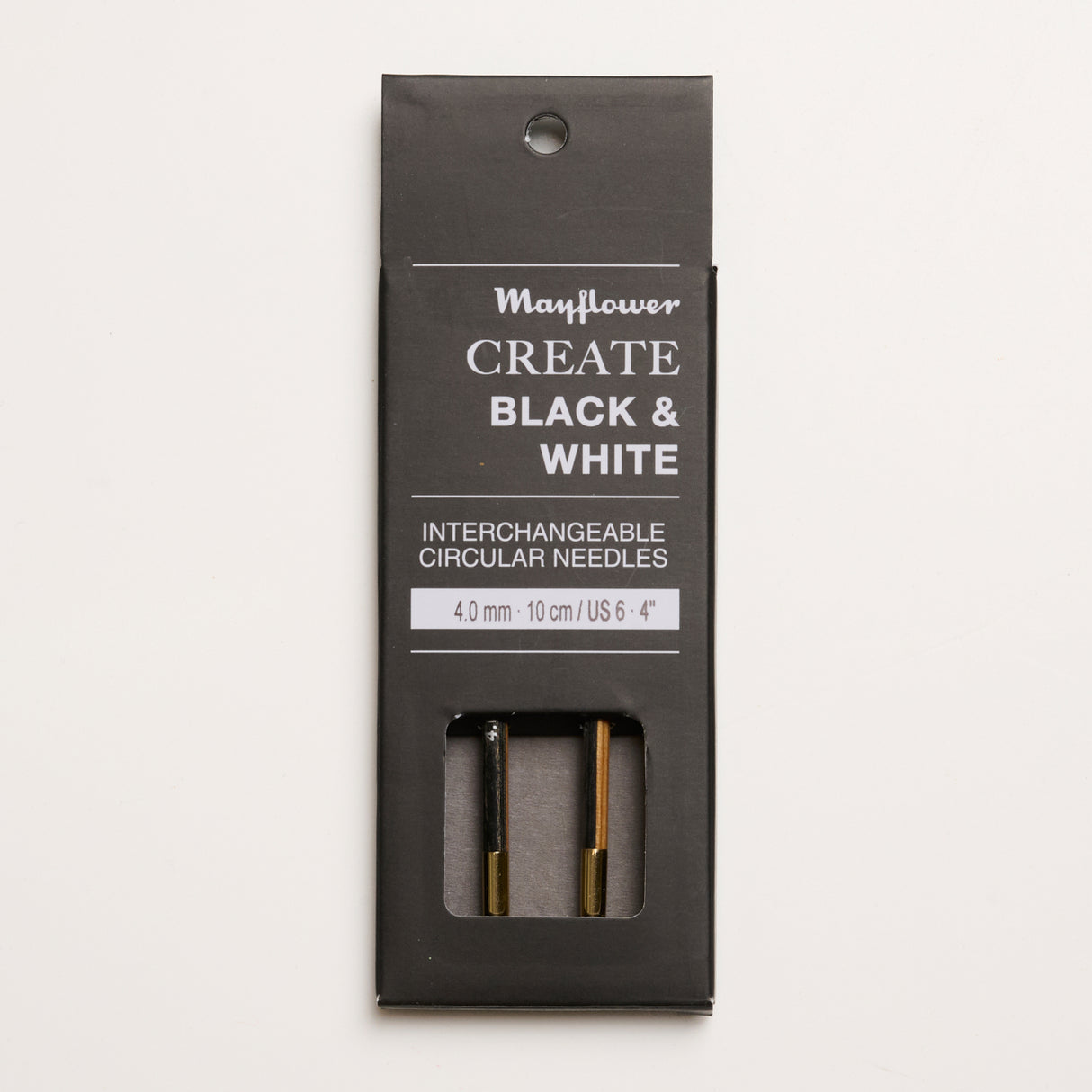 Create Black & White Utbytbara Rundstickor