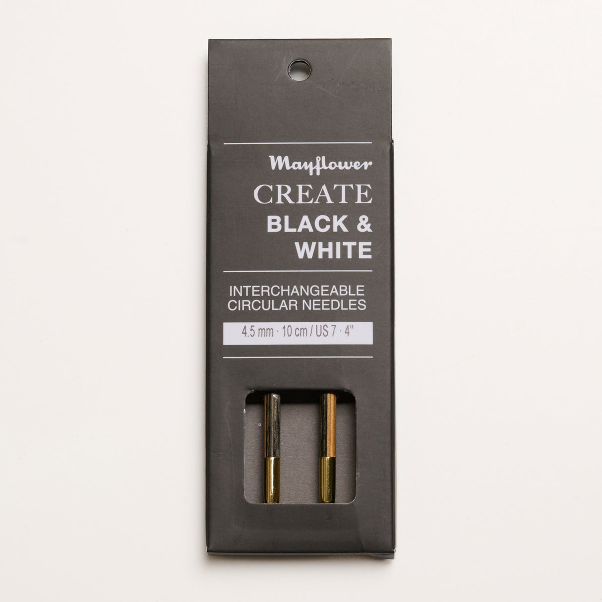 Create Black & White Utbytbara Rundstickor