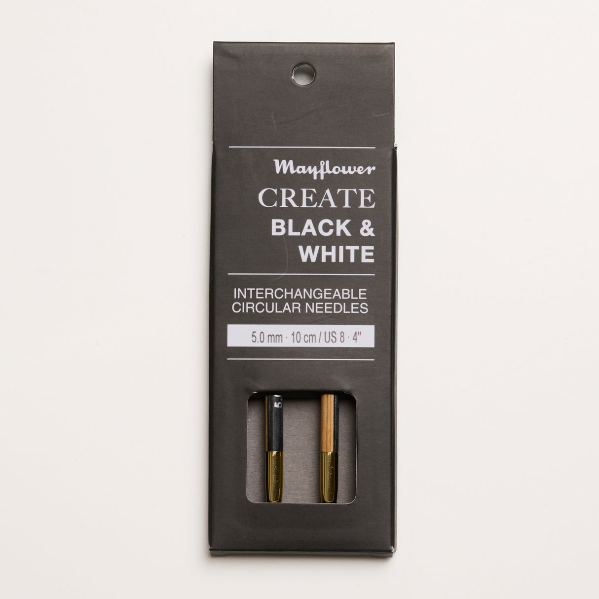 Create Black & White Utbytbara Rundstickor