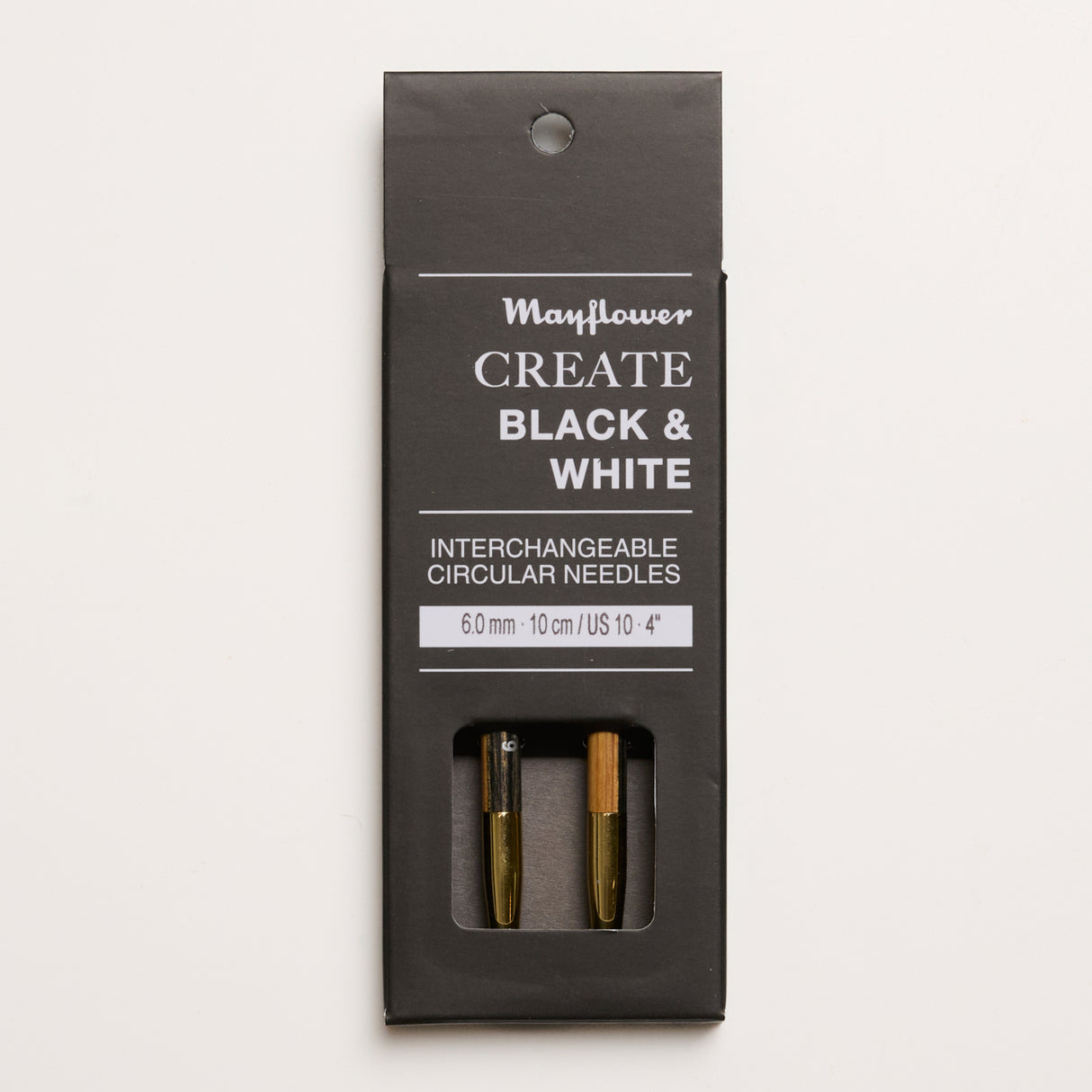 Create Black & White Utbytbara Rundstickor