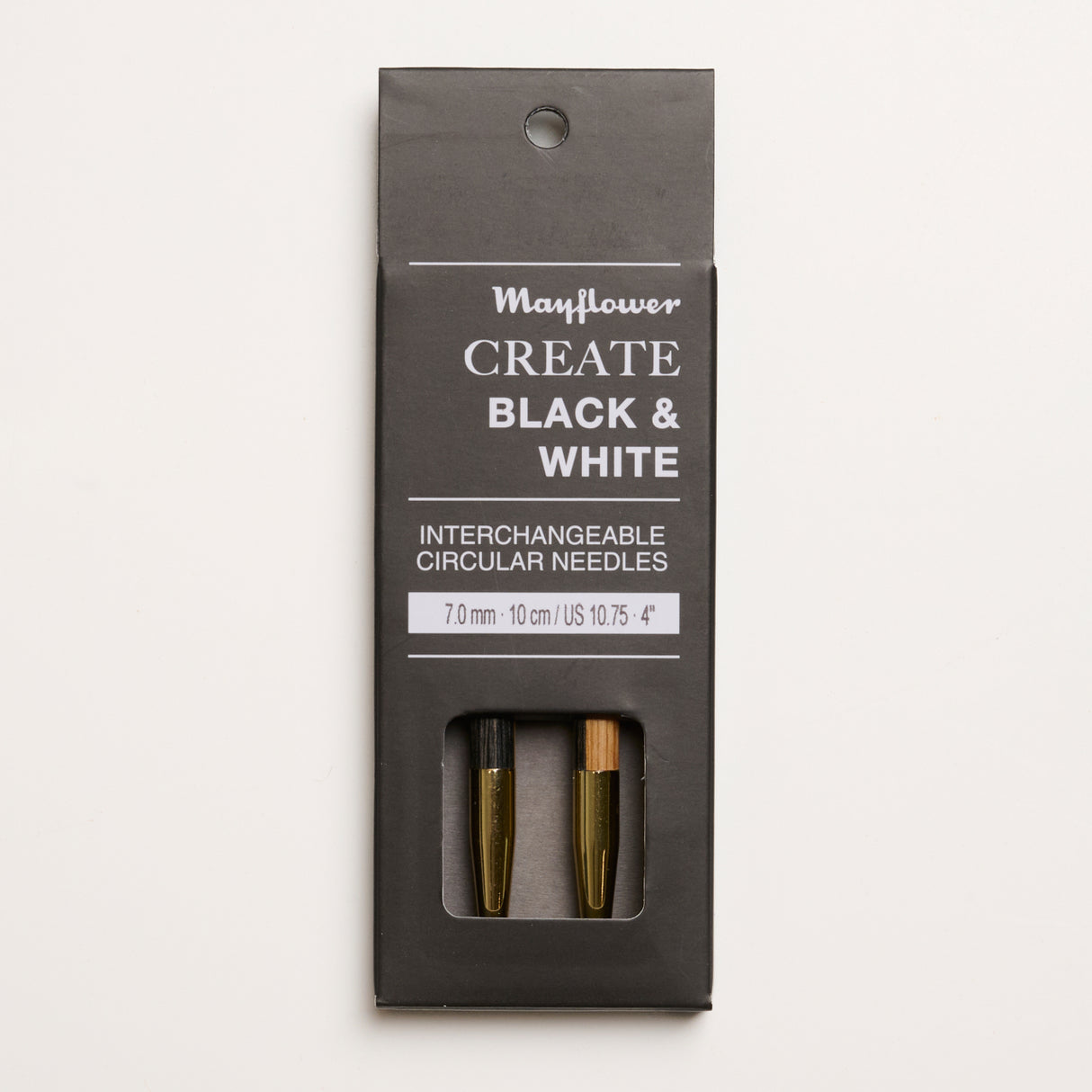 Create Black & White Utbytbara Rundstickor