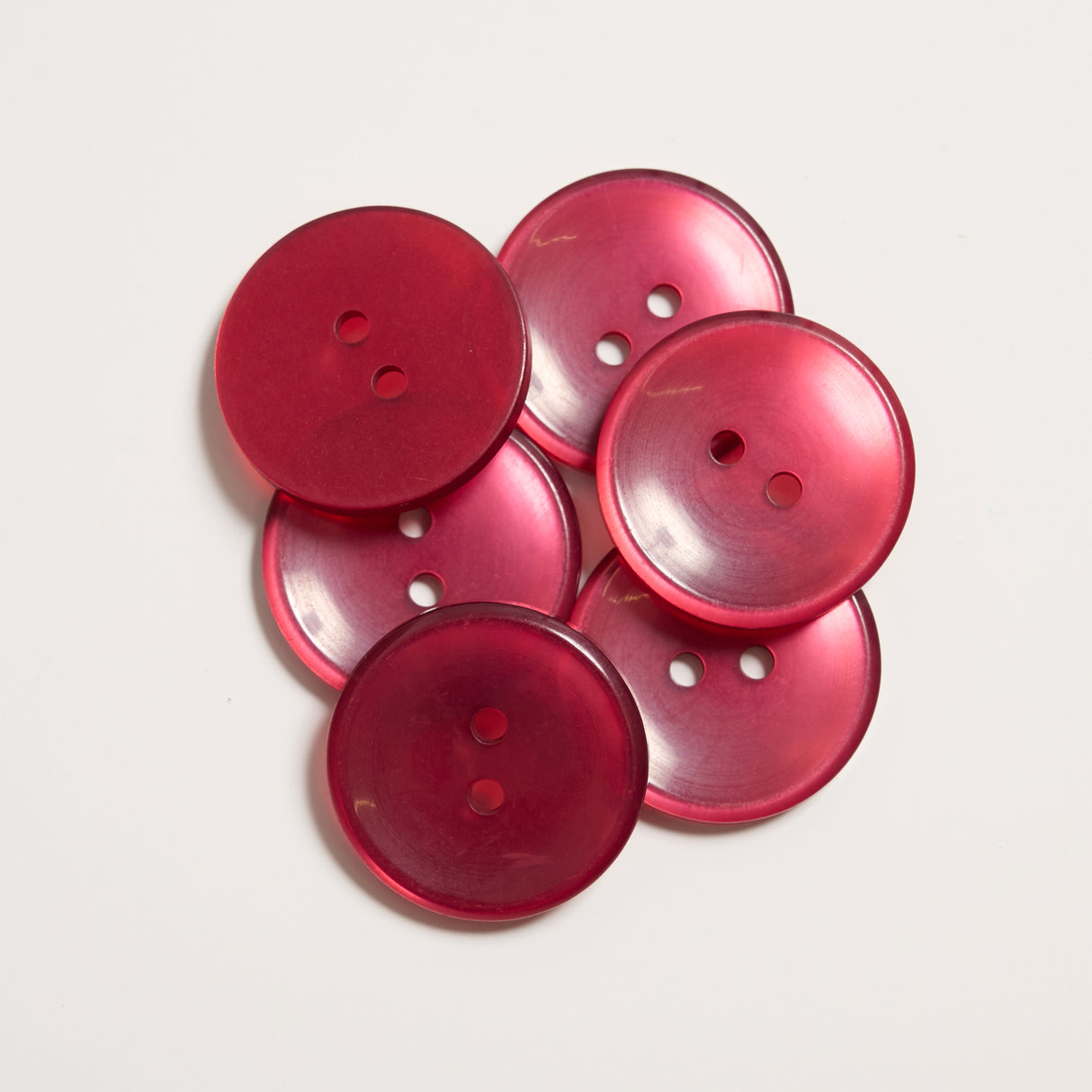 Mayflower Skapa knappar - 2 -hål transparent