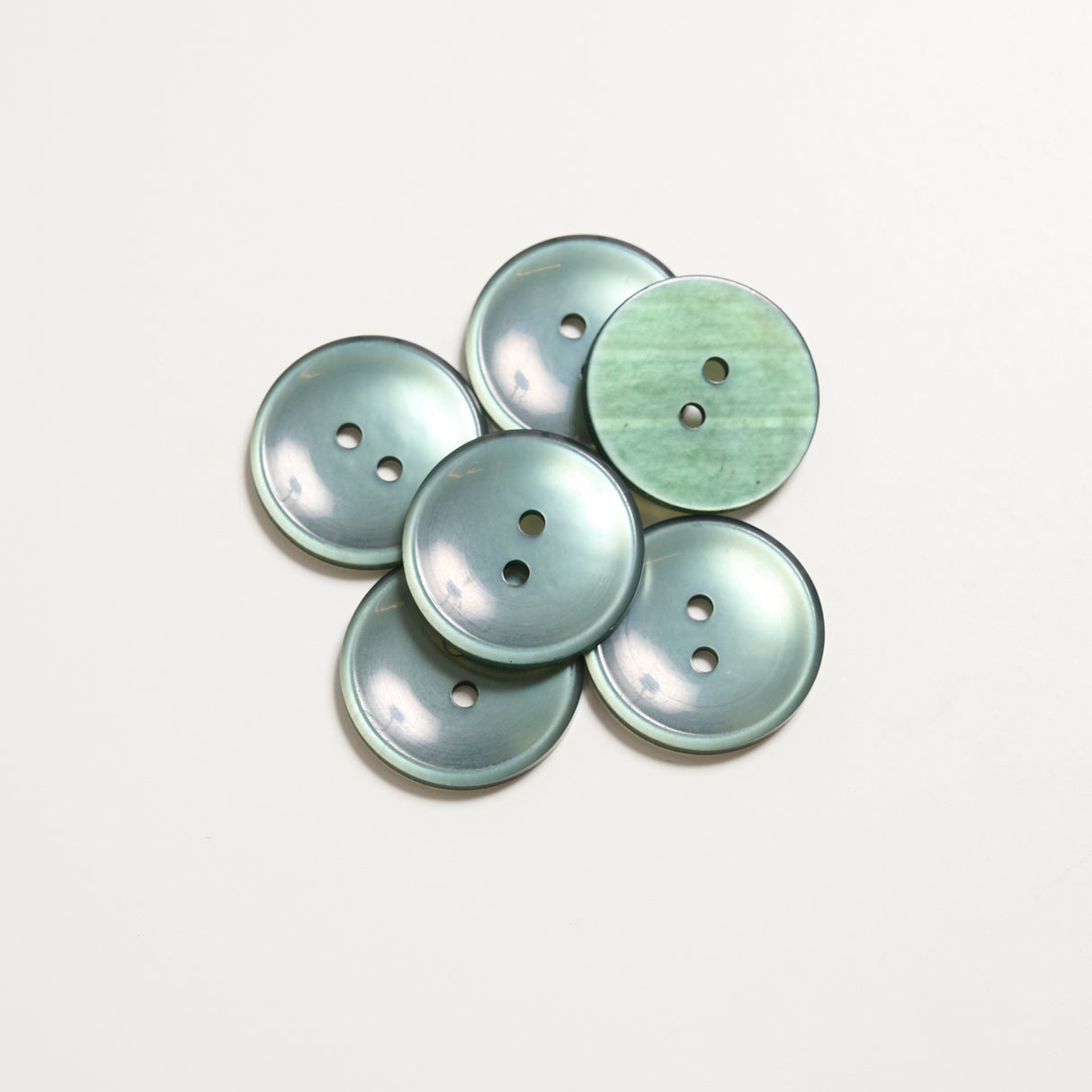 Mayflower Skapa knappar - 2 -hål transparent