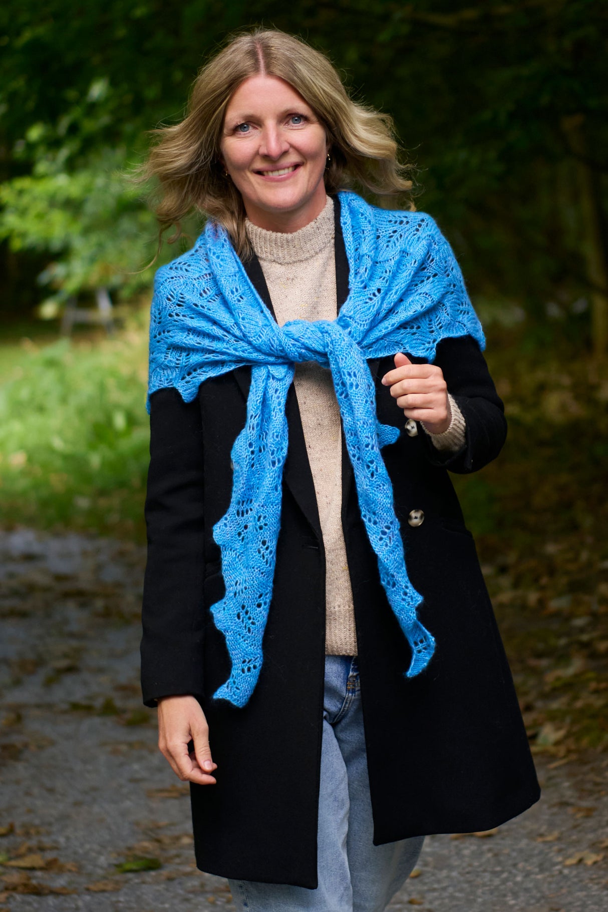 Fern Shawl - Santiago Light Style