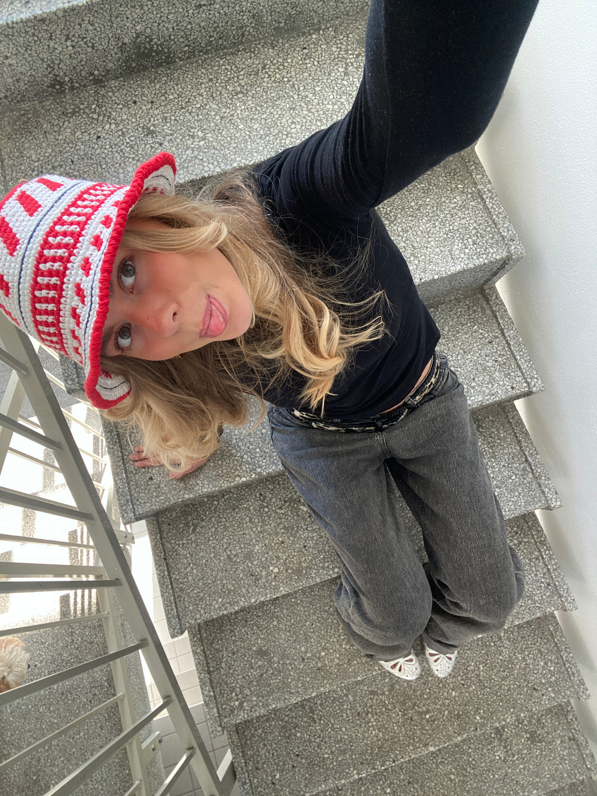 EM-Bucket Hat Danmark - Mönster