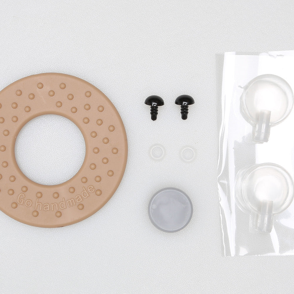 Go Handmade Sanse Kit Blød Aktivitetsrangle Bamse