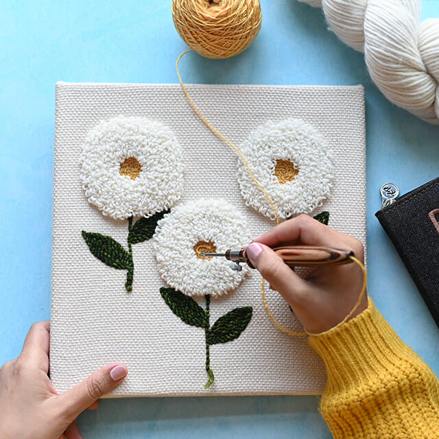 Tuftning - Kvadratiska Spännramar 2 st