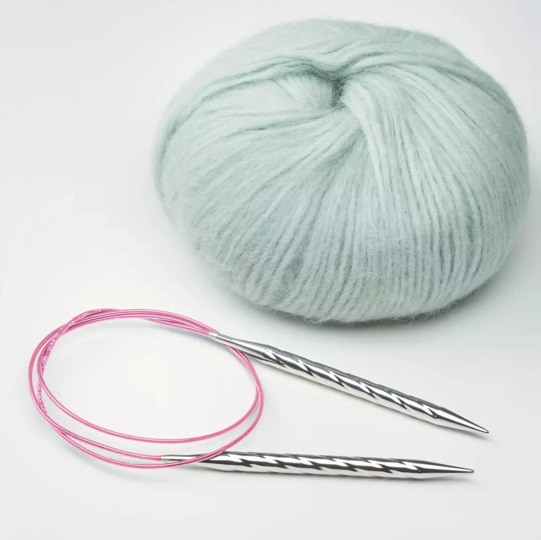 Addi Unicorn Rundstickor Metall 2.00-8.00mm 80 cm