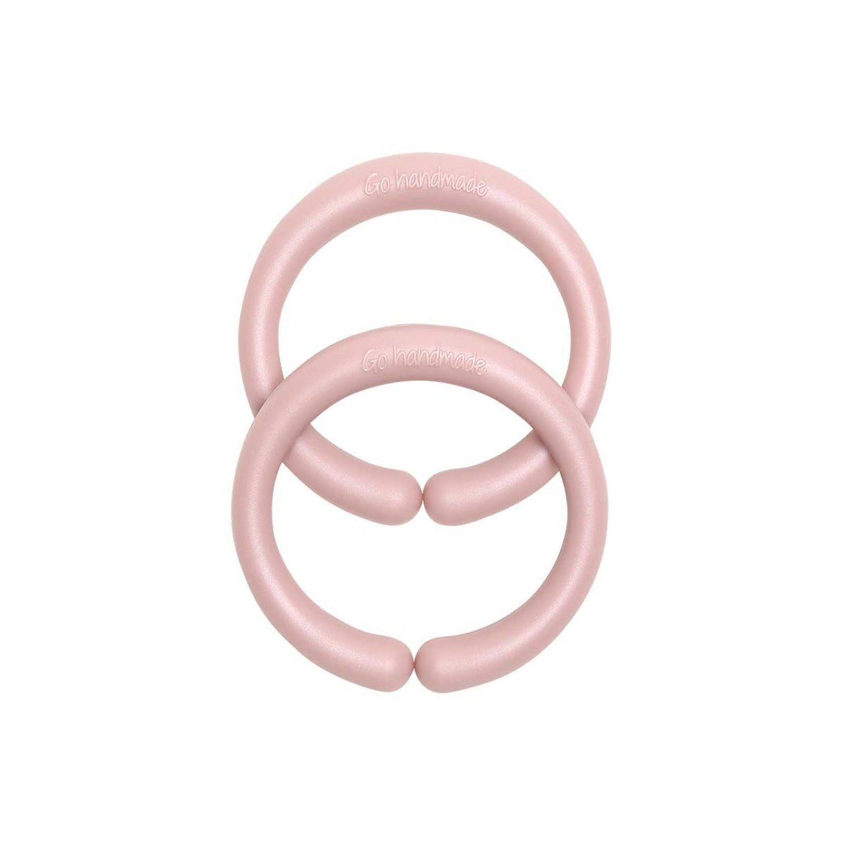 Go Handmade ringlänk för upphängning 60mm Ø 2 st. Vintage Rose