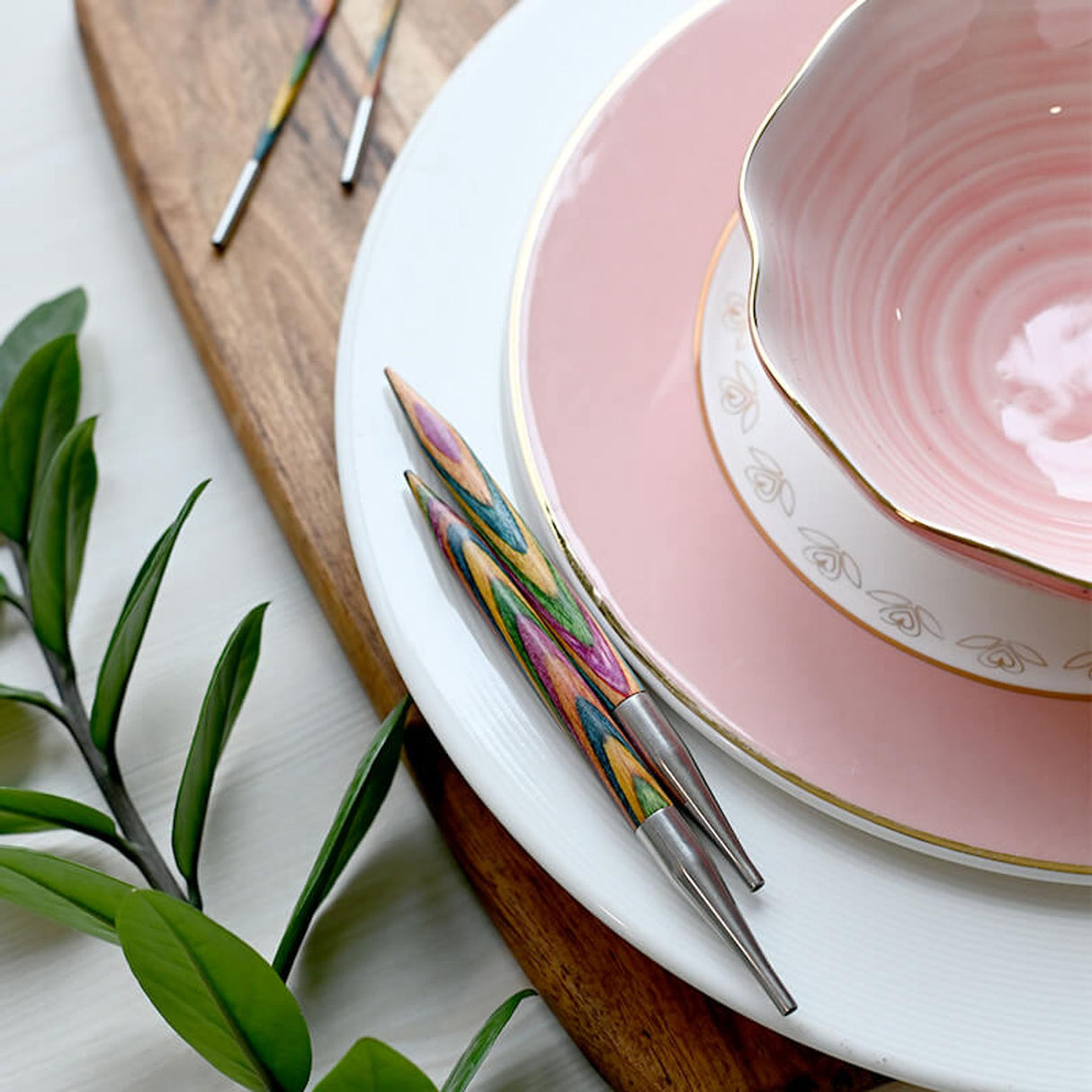 SYMFONIE Utbytbara Rundstickor utan kabel