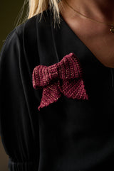 Virkad rosett - Shiny Stil