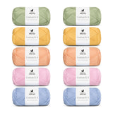 ANYDAY Cotton 8/4 Colorbag ​​10-pack