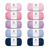 ANYDAY Cotton 8/4 Colorbag ​​10-pack