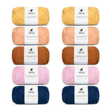 ANYDAY Cotton 8/4 Colorbag ​​10-pack