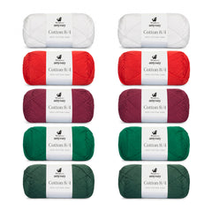 ANYDAY Cotton 8/4 Colorbag ​​10-pack