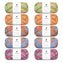 ANYDAY Cotton 8/4 Print Colorbag 10-pack