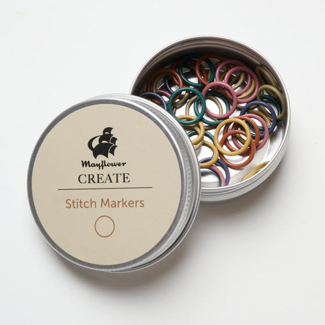 Mayflower Create Maskmarkörer Metall runda 42 st. - Mix 2