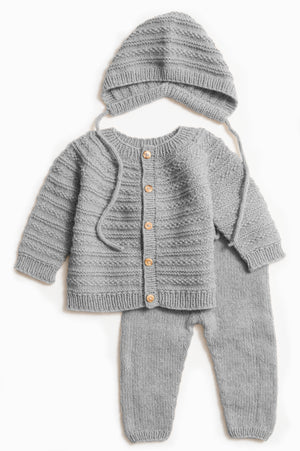 Babyset i Premium Cashmere - Mönster