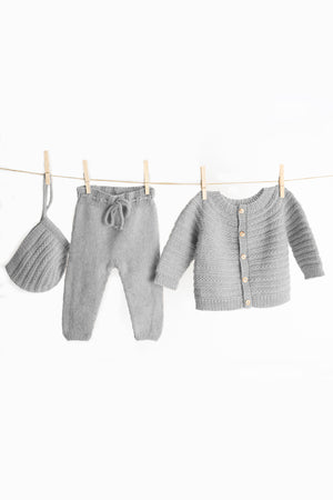 Babyset i Premium Cashmere - Mönster