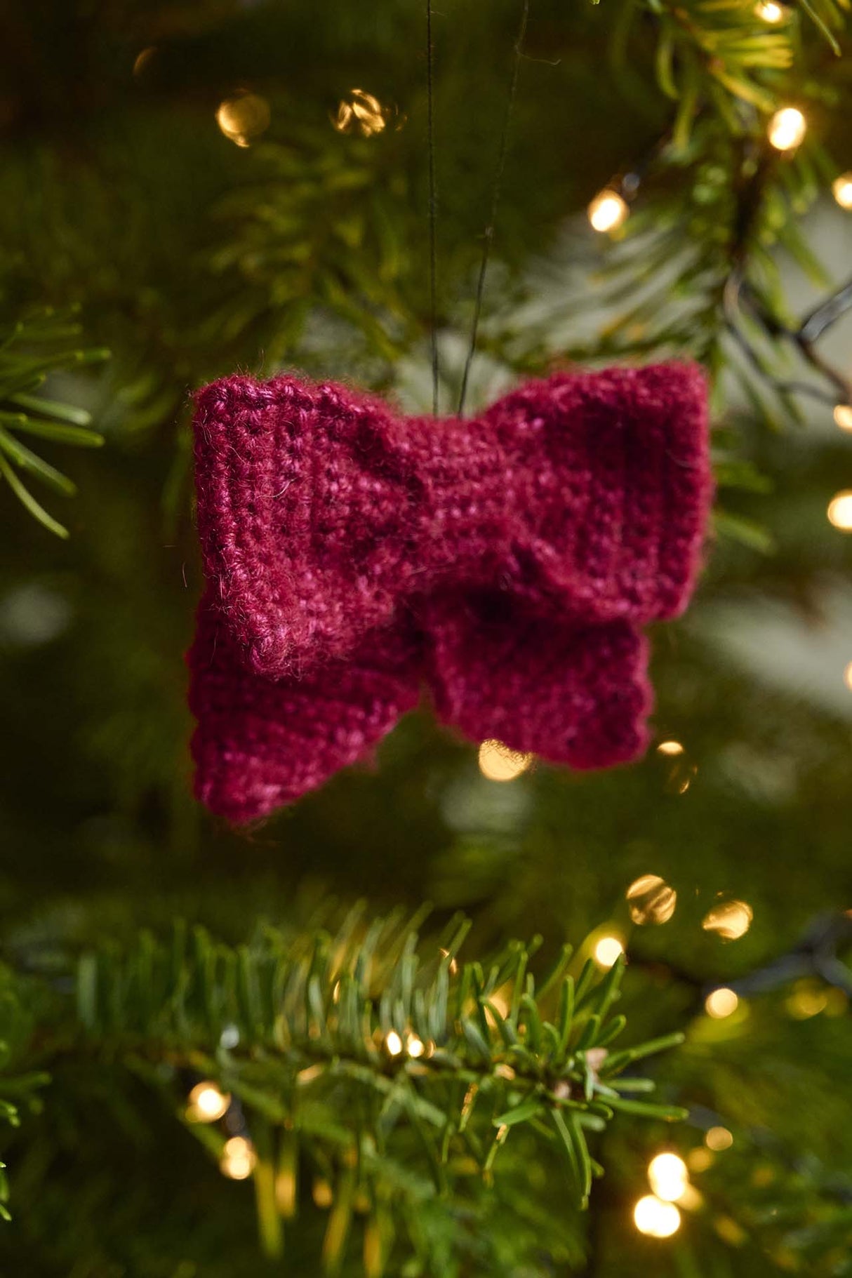 Virkad rosett - Merino Silk Stil